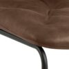 Kira Spisebordsstol Brun Stof Indsyninger Stel