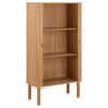 Langley Skab Egetræ Jalousilåge Lamel Front