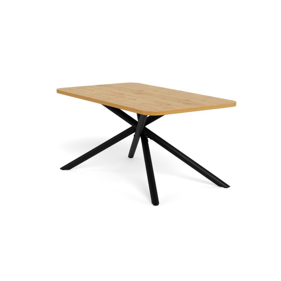 levanto-spisebord-i-vild-eg-egetr-og-stel-i-sort-stl-fra-actona-lbh-16-H000025293-6 Levanto Spisebord Vild Eg Egetræ Stel