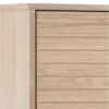 Linley Skab Hvidpigmenteret Egetræ Lamelfront Skub