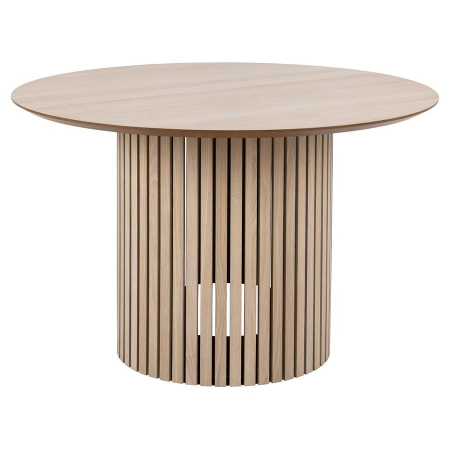 linley-spisebord-i-hvidpigmenteret-egetr-med-lamel-front-stel-i-hvidpi-H000023076-3 Linley Spisebord Hvidpigmenteret Egetræ Lamel Front