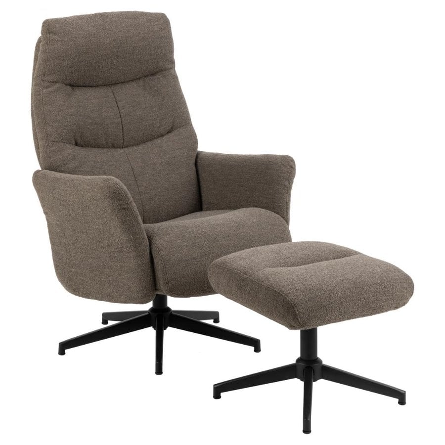 london-recliner-med-fodskammel-i-taupe-stof-og-stel-i-sort-stl-fra-act-0000104210-3 London Recliner Fodskammel Taupe Stof Stel