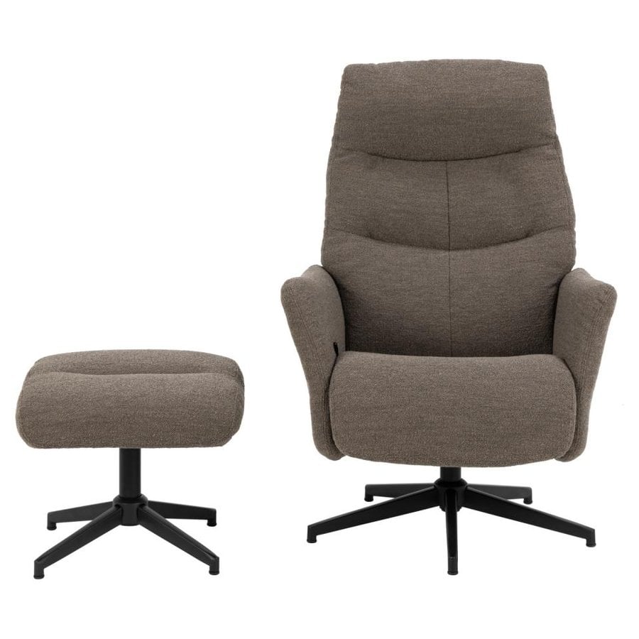 london-recliner-med-fodskammel-i-taupe-stof-og-stel-i-sort-stl-fra-act-0000104210-4 London Recliner Fodskammel Taupe Stof Stel