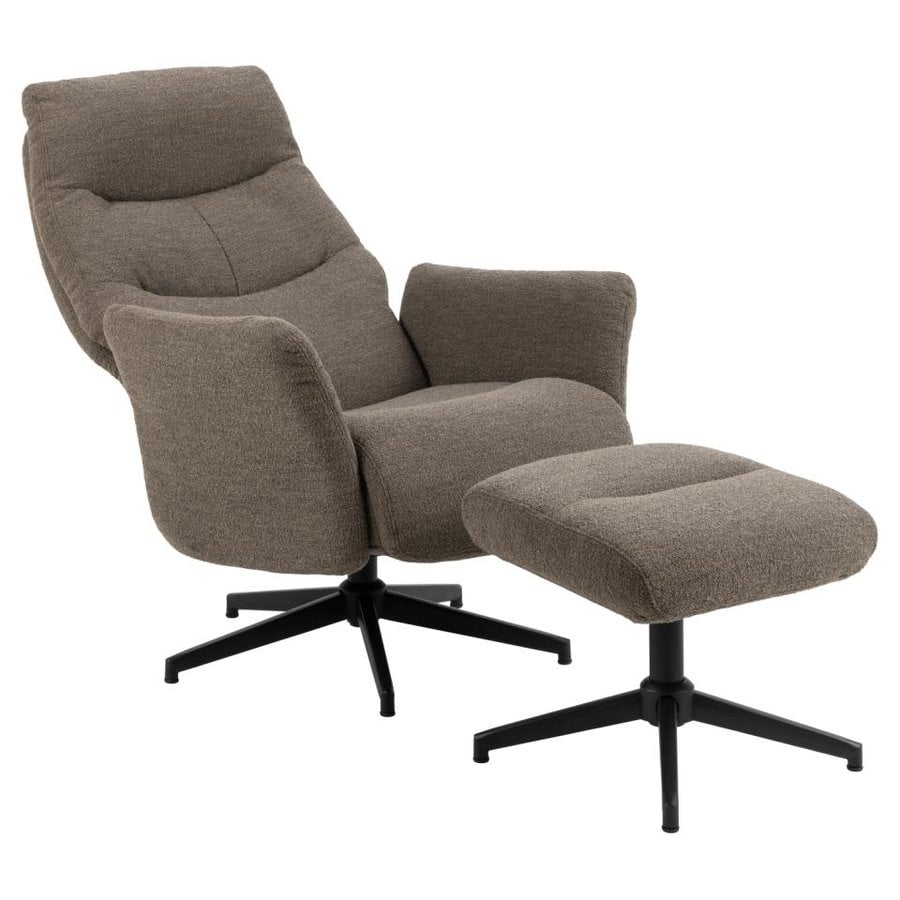 london-recliner-med-fodskammel-i-taupe-stof-og-stel-i-sort-stl-fra-act-0000104210-6 London Recliner Fodskammel Taupe Stof Stel