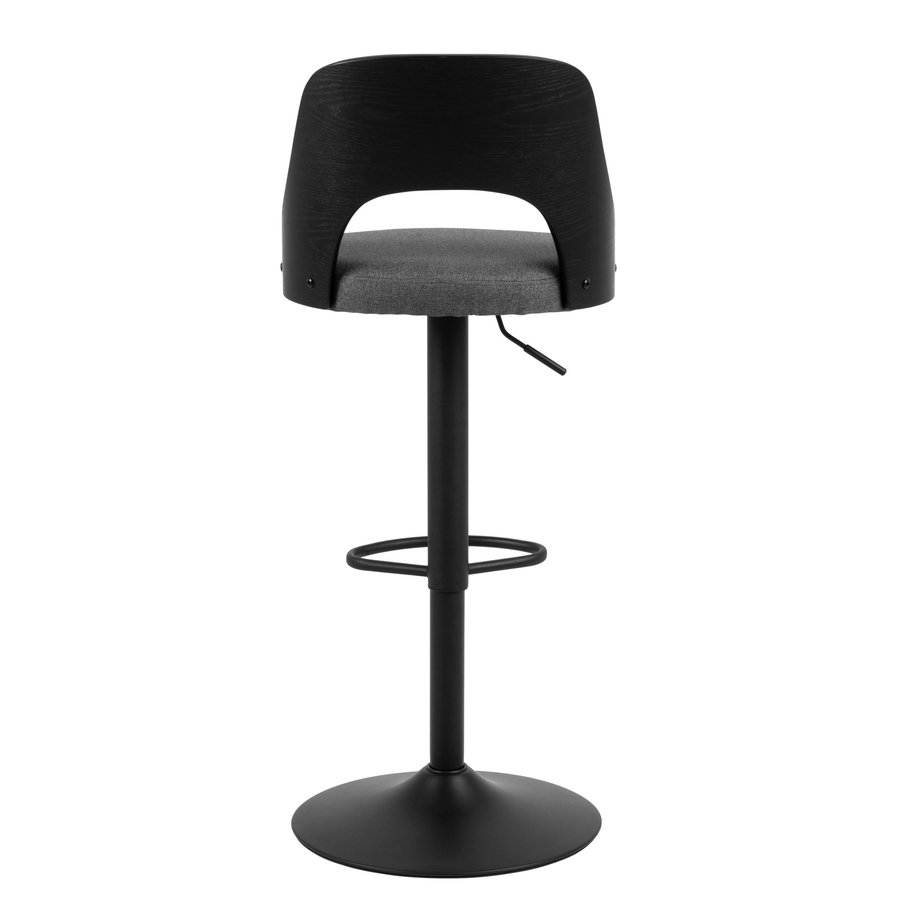 lucy-barstol-i-mrkegr-stof-og-bejdset-sort-egetr-med-drejefunktion-fod-0000103965-9 Lucy Barstol Mørkegrå Stof Bejdset Sort