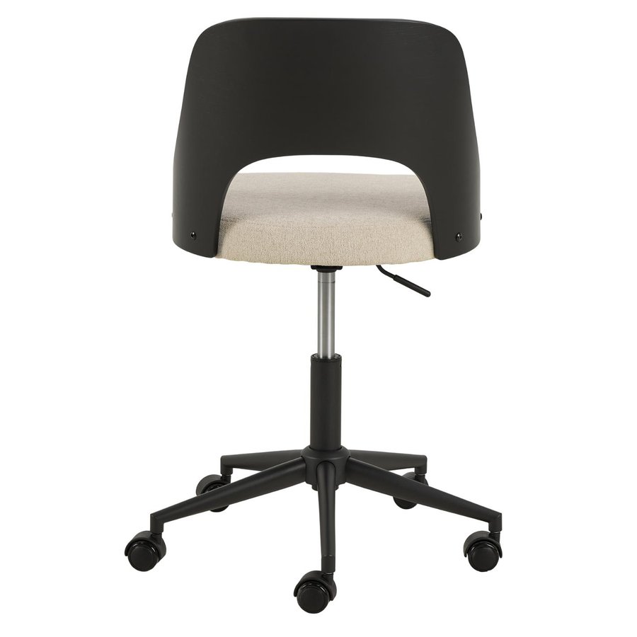 lucy-skrivebordsstol-i-beige-stof-med-blde-bremsehjul-drejefunktion-og-0000108234-8 Lucy Skrivebordsstol Beige Stof Bløde Bremsehjul