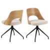 lucy-spisebordsstol-i-beige-stof-med-drejefunktion-og-stel-i-sort-stl-0000105594-3 Lucy Spisebordsstol Beige Stof Drejefunktion Stel
