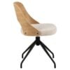 lucy-spisebordsstol-i-beige-stof-med-drejefunktion-og-stel-i-sort-stl-0000105594-5 Lucy Spisebordsstol Beige Stof Drejefunktion Stel