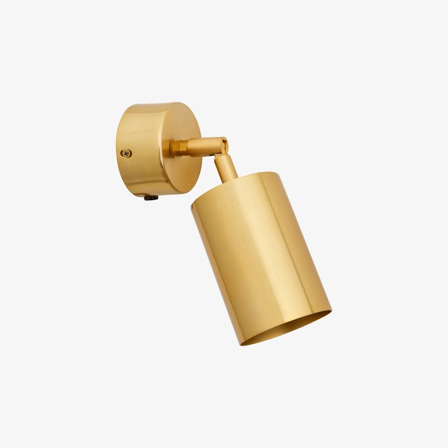 MAIA Væglampe/Spotlys i Metal med Guld Finish fra Nordal | Guld hos uniquebeds, home & living - Billede 1