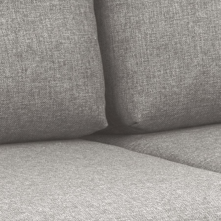 Malling Sovesofa Lysegrå Stof Udtræksseng Stel