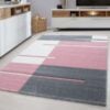 mason-gulvtaeppe-i-pink-med-kant-fra-rugs-by-uniquebeds-home-HAWAII801501310PINK-1 Mason Gulvtæppe