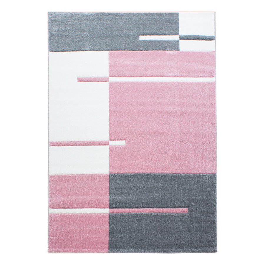 mason-gulvtaeppe-i-pink-med-kant-fra-rugs-by-uniquebeds-home-HAWAII803001310PINK-2 Mason Gulvtæppe