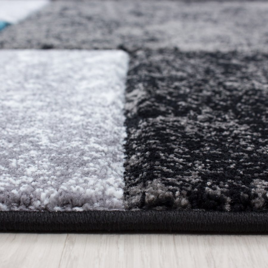 mason-gulvtaeppe-i-turkis-med-kant-fra-rugs-by-uniquebeds-ho-HAWAII1402001330TURKIS-4 Mason Gulvtæppe