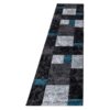 mason-gulvtaeppe-i-turkis-med-kant-fra-rugs-by-uniquebeds-ho-HAWAII2403401330TURKIS-7 Mason Gulvtæppe