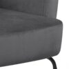 melissa-lounge-stol-i-mrkegr-stof-med-armln-og-stel-i-sort-stl-fra-act-0000090653-9 Melissa Lounge Stol Mørkegrå Stof Armlæn