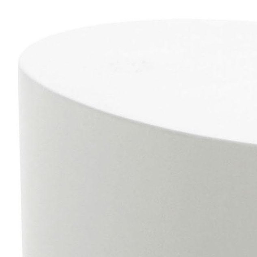 Mice Oval Sofabordssæt Hvid Mdf Actona
