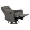 Mikkeli Recliner Grå Stof Drejefunktion Rocking