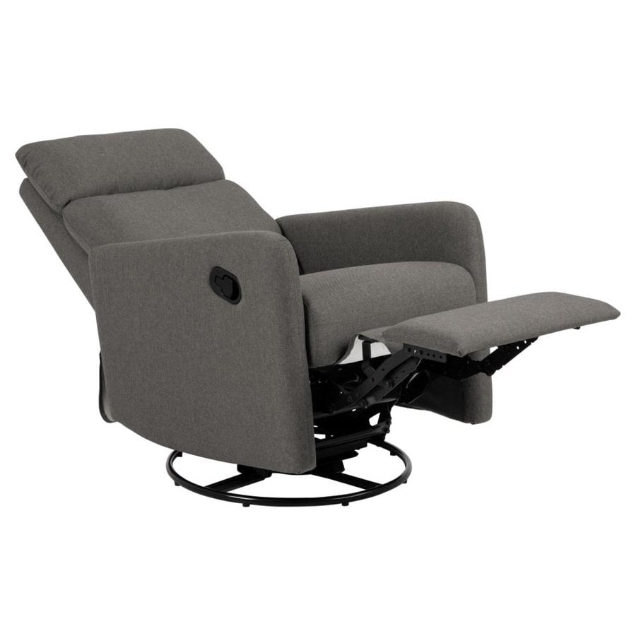 Mikkeli Recliner Grå Stof Drejefunktion Rocking