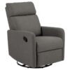 Mikkeli Recliner Grå Stof Drejefunktion Rocking