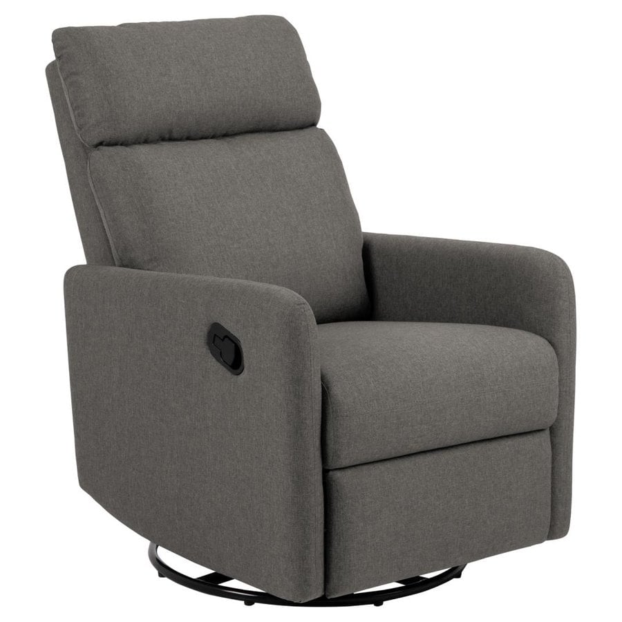 Mikkeli Recliner Grå Stof Drejefunktion Rocking