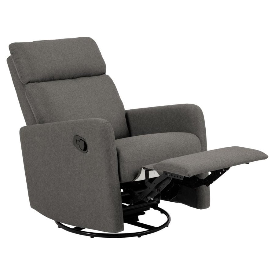 Mikkeli Recliner Grå Stof Drejefunktion Rocking