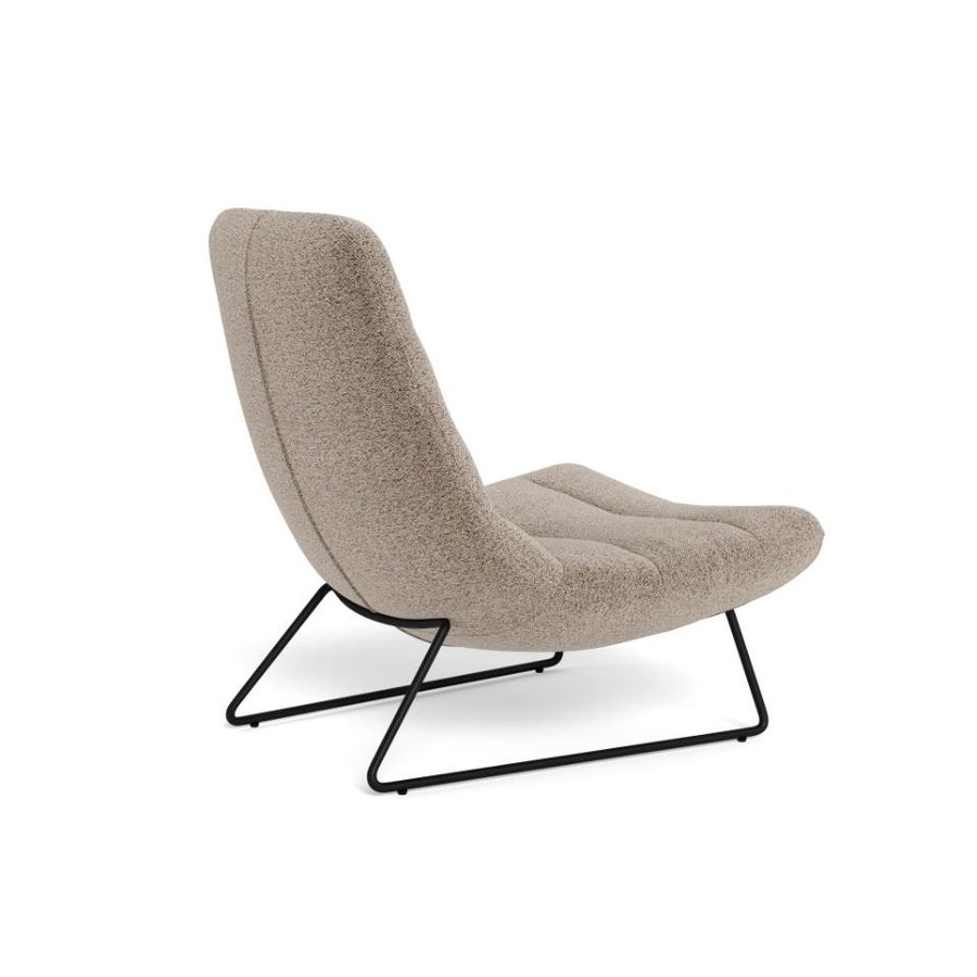 Milford Lounge Stol Beige Stof Horisontal