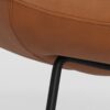 Milford Lounge Stol Cognac Stof Horisontal