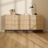 miljoe-albany-kommode-i-eg-melamin-med-lamel-front-stel-i-sort-stl-fra-actona-H000023622-1 Albany Kommode Eg Melamin Lamel Front