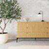 miljoe-albany-kommode-i-eg-melamin-med-lamel-front-stel-i-sort-stl-fra-actona-H000023622-2 Albany Kommode Eg Melamin Lamel Front