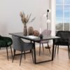 miljoe-amble-spisebord-i-sort-melamin-stel-i-sort-stl-fra-actona-lbh-160x90x7-0000089381-1 Amble Spisebord Sort Melamin Stel Sort