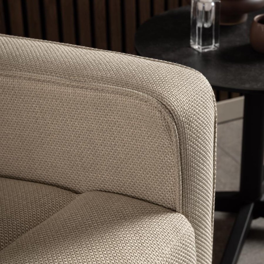 Asila Recliner Beige Stof Manuel Udløser