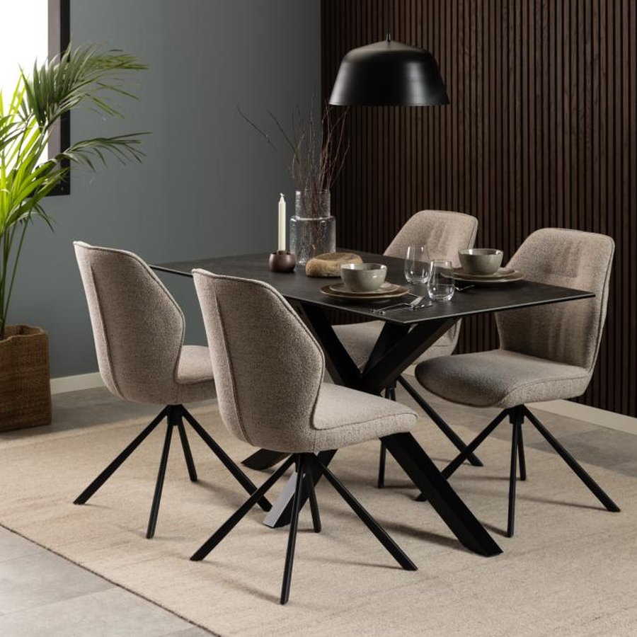 miljoe-aura-spisebordsstol-i-beige-stof-med-drejefunktion-og-lynls-og-stel-i-0000101145-2 Aura Spisebordsstol Beige Stof Drejefunktion Lynlås