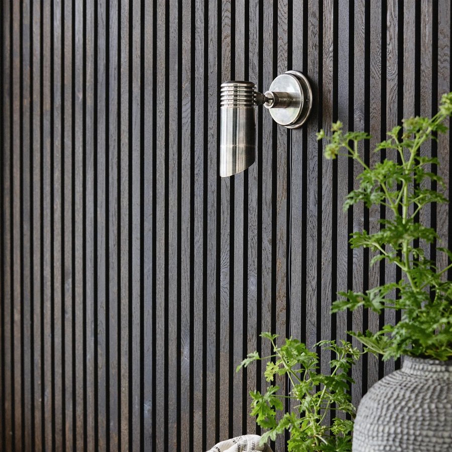 BRAGI Udendørs Væglampe/Spotlys i Metal med Krom Finish fra Nordal | Udendørs | Krom hos uniquebeds, home & living - Billede 5