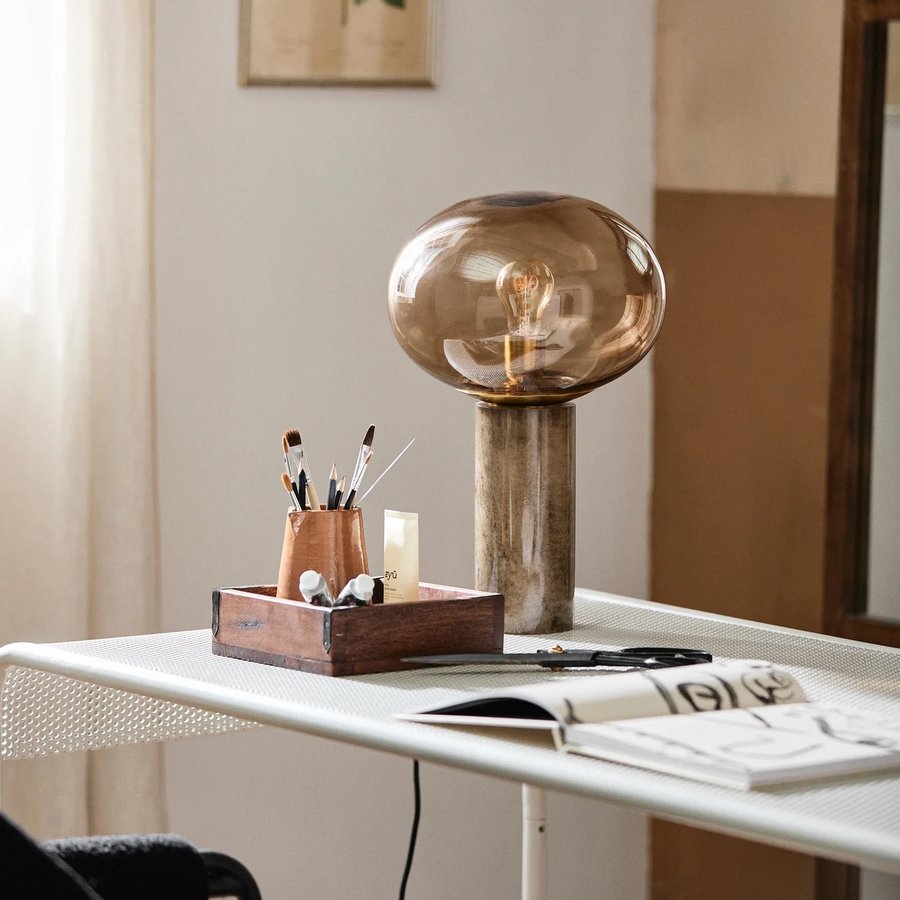 BRENTA Havebord i Hvid Metal fra Nordal | 152x72x75 cm hos uniquebeds, home & living - Billede 4