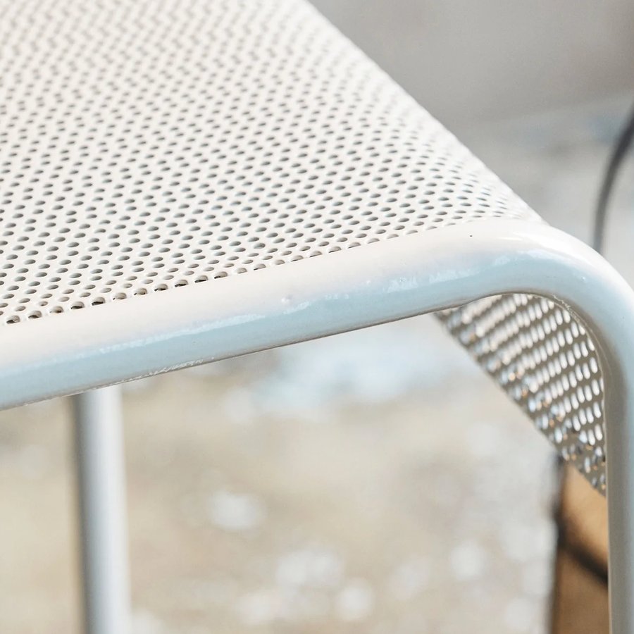 BRENTA Havebord i Hvid Metal fra Nordal | 152x72x75 cm hos uniquebeds, home & living - Billede 5