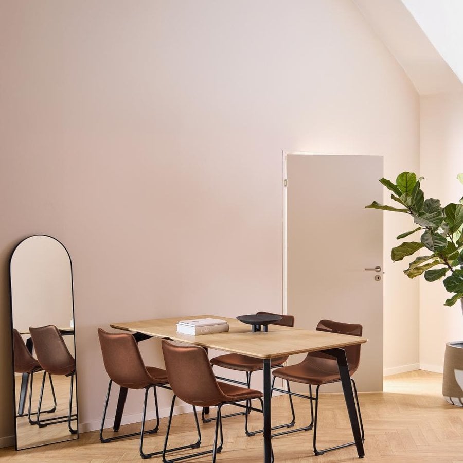 Cadiz Spisebordssæt Natur Egetræ Cognac Pu