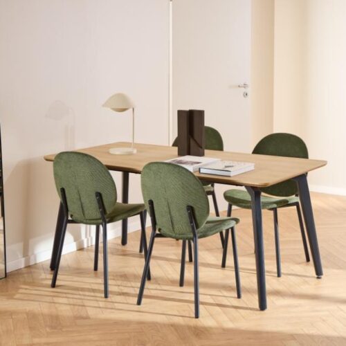 Cadiz Spisebordssæt Cadiz Spisebordsstole Natur Egetræ