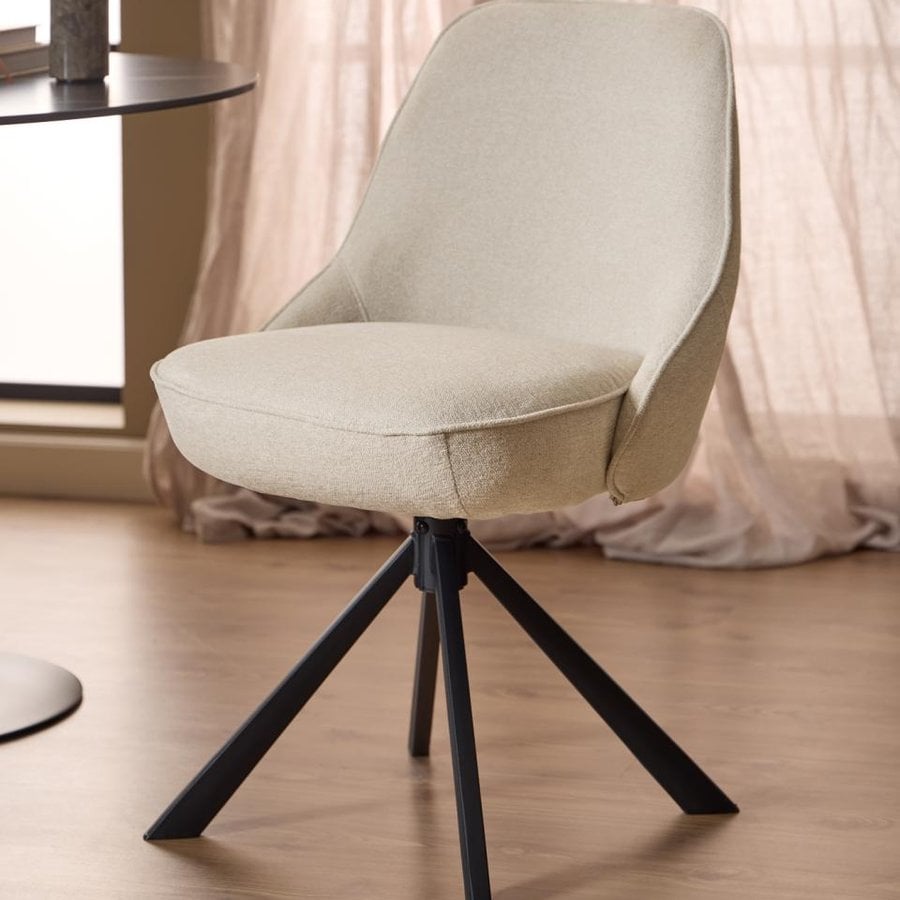 miljoe-carlton-spisebordsstol-i-beige-stof-med-drejefunktion-og-posefjedre-og-0000109837-2 Carlton Spisebordsstol Beige Stof Drejefunktion Posefjedre