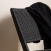 Carson Lounge Stol Sort Papirflet Stel