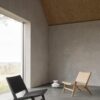 Carson Lounge Stol Sort Papirflet Stel