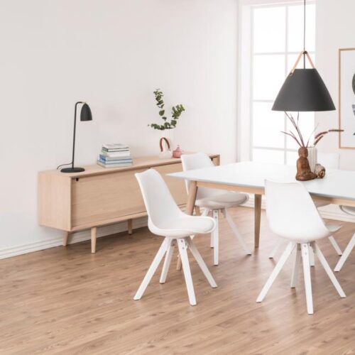 Century Skænk Hvidpigmenteret Egetræ Skydedør Actona