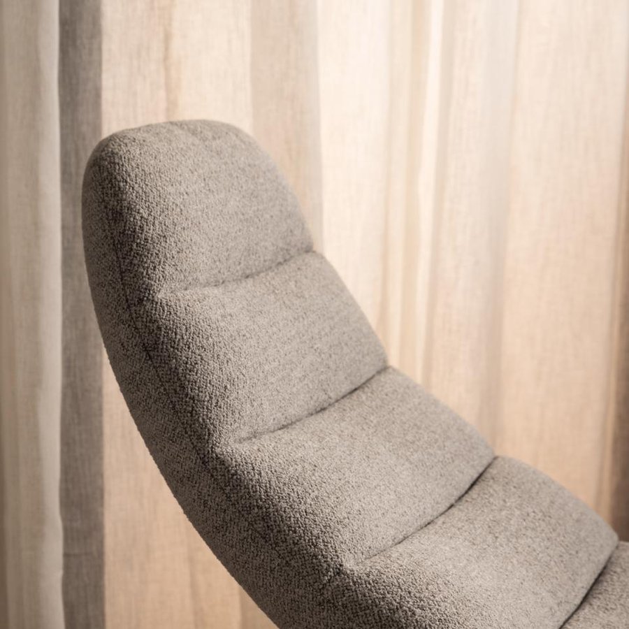 Chaplin Chaiselong Beige Stof Horisontal Syning