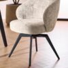 miljoe-darlene-spisebordsstol-i-beige-stof-med-armln-og-stel-i-sort-stl-fra-a-0000109362-2 Darlene Spisebordsstol Beige Stof Armlæn Stel
