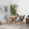 miljoe-dima-spisebordsstol-i-lysegr-stof-med-lynls-og-stel-i-gummitr-fra-acto-0000063760-3 Dima Spisebordsstol Lysegrå Stof Lynlås Stel