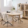miljoe-edgar-spisebordsstol-i-beige-juto-stof-med-armln-og-stel-i-sort-stl-fr-0000112438-3 Edgar Spisebordsstol Beige Juto Stof Armlæn