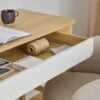 miljoe-eleanor-skrivebordsstol-i-beige-stof-med-armln-og-stel-i-sort-stl-fra-0000108034-2 Eleanor Skrivebordsstol Beige Stof Armlæn Stel