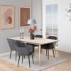 miljoe-emilia-spisebordsstol-i-mrkegr-stof-med-armln-og-stel-i-sort-stl-fra-a-0000076596-1 Emilia Spisebordsstol Mørkegrå Stof Armlæn Stel
