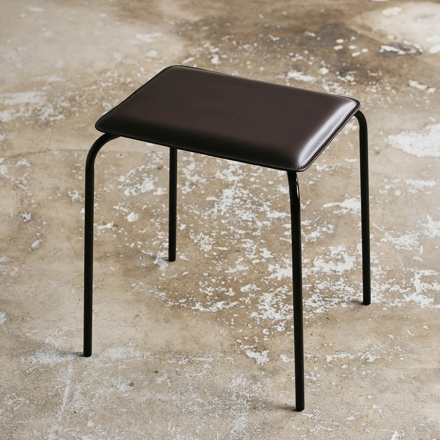 ESA Skammel i Kunstlæder med Metalstel fra Nordal | 45x40x48 cm | Flere Farver hos uniquebeds, home & living - Billede 5