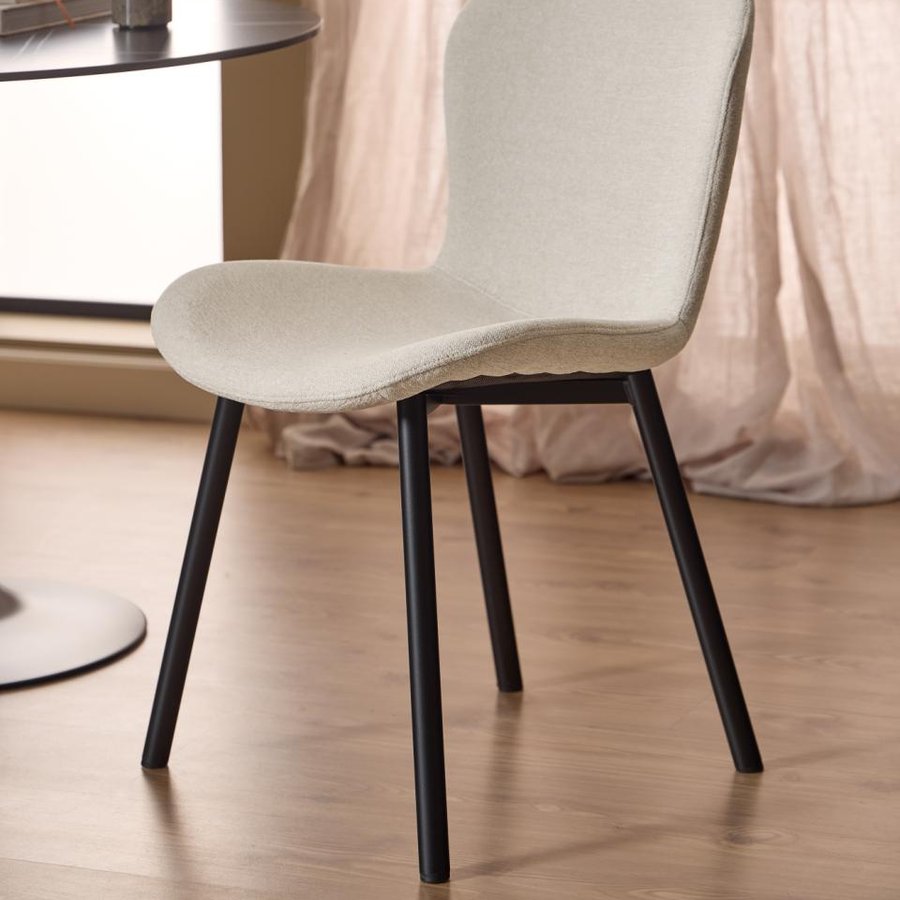 miljoe-esra-spisebordsstol-i-beige-stof-med-lynls-og-stel-i-sort-stl-fra-acto-0000109015-3 Esra Spisebordsstol Beige Stof Lynlås Stel