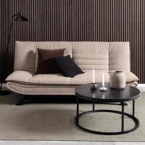 Faith Sovesofa Beige Stof Click Clack